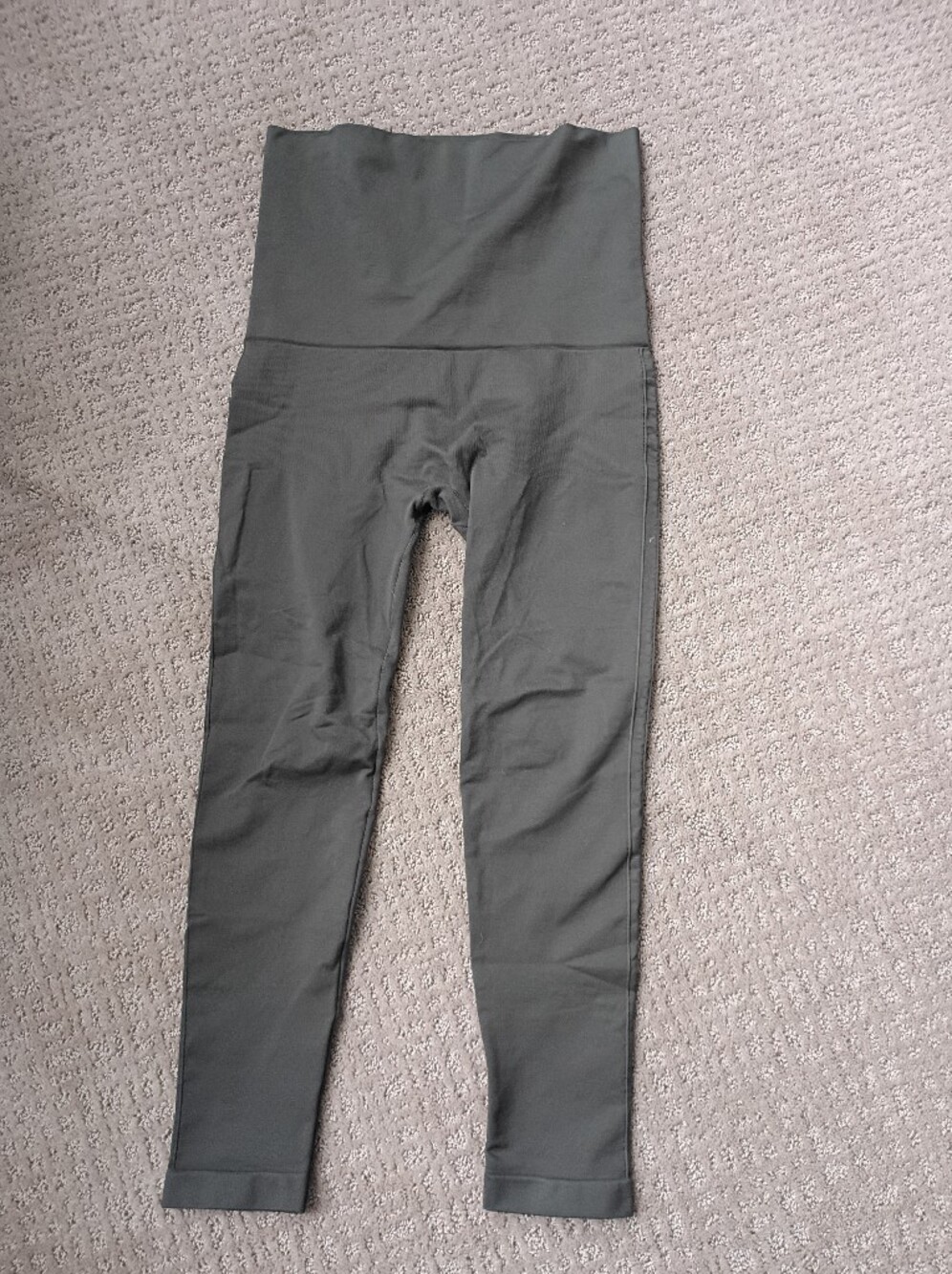 Belly Bandit Mother Tucker High-Waist Olive Green Leggings